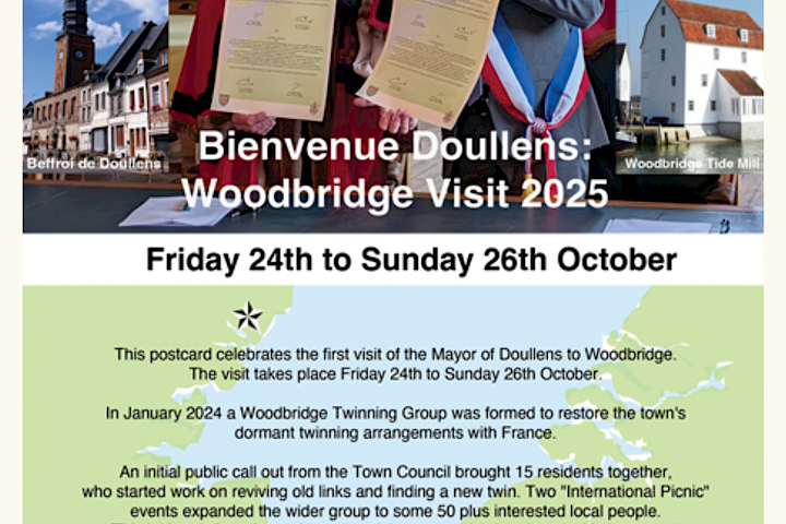 Bienvenue Doullens: Woodbridge Visit 2025 image