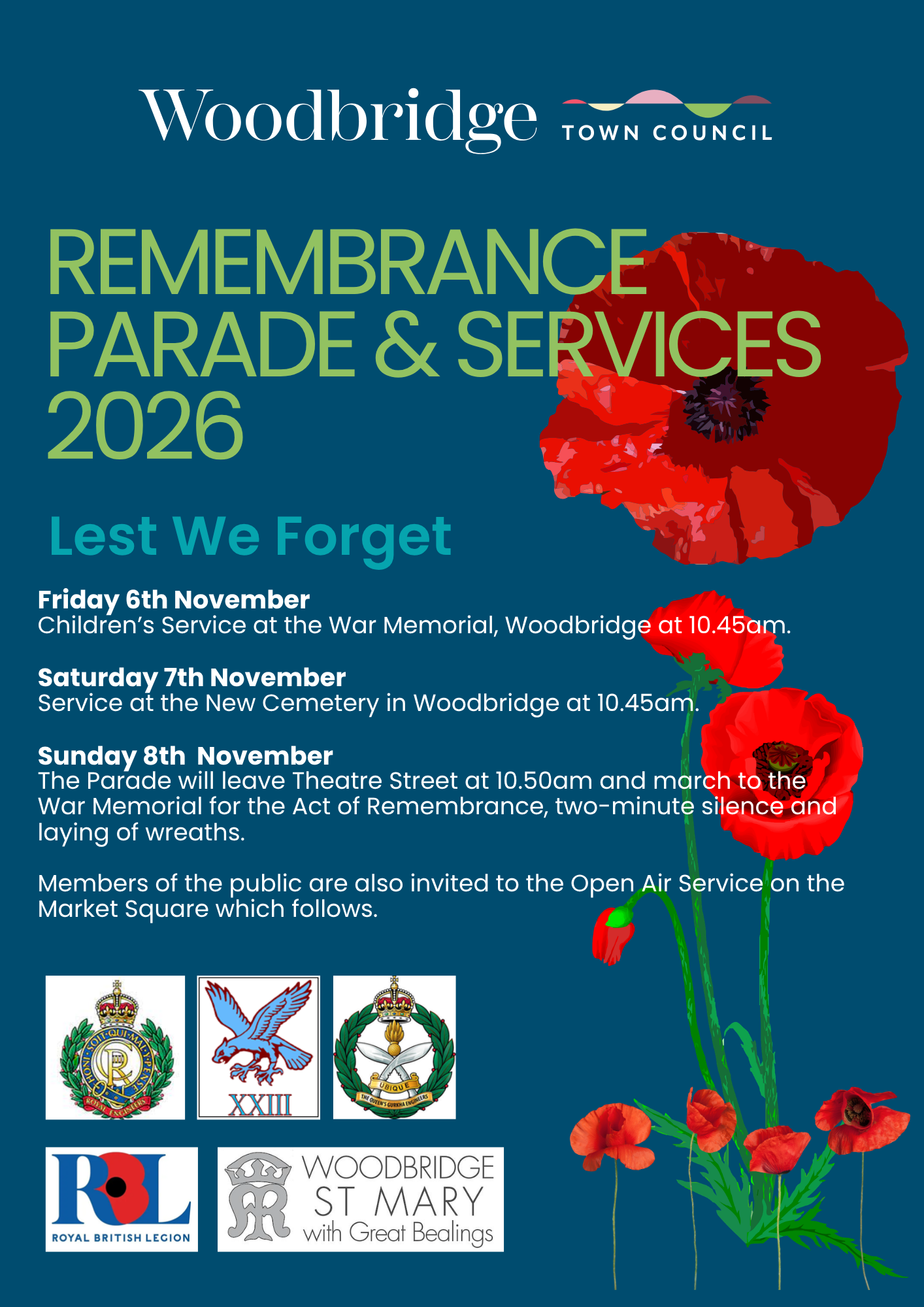 Remembrance Day Parade & Services 2026 image